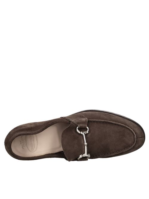 Suede loafers GREEN GEORGE | 4093 REVERSED 181MARRONE